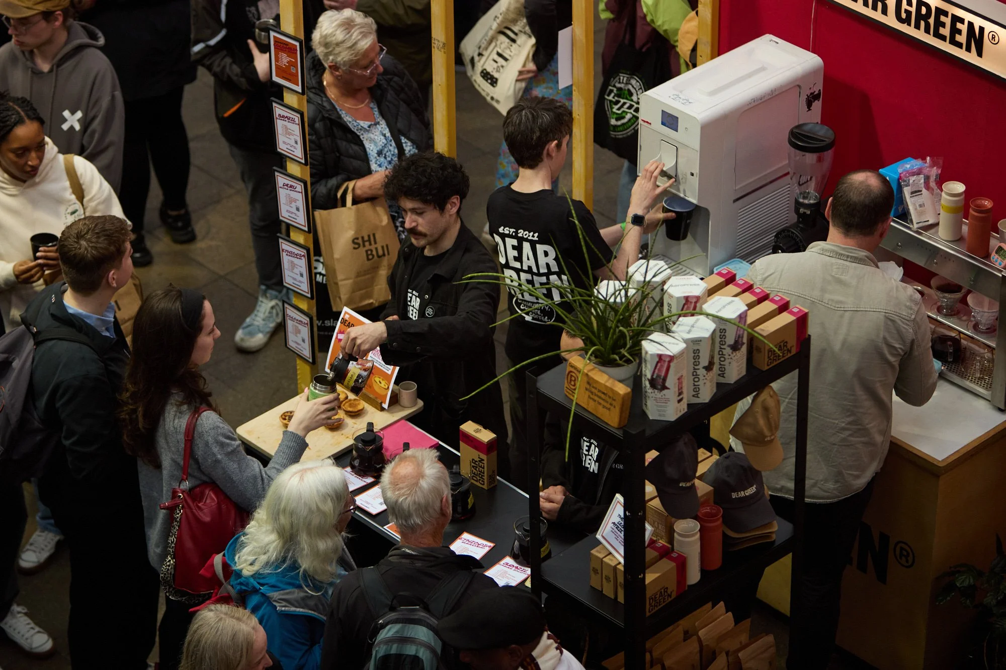 introducing: dear green coffee roasters