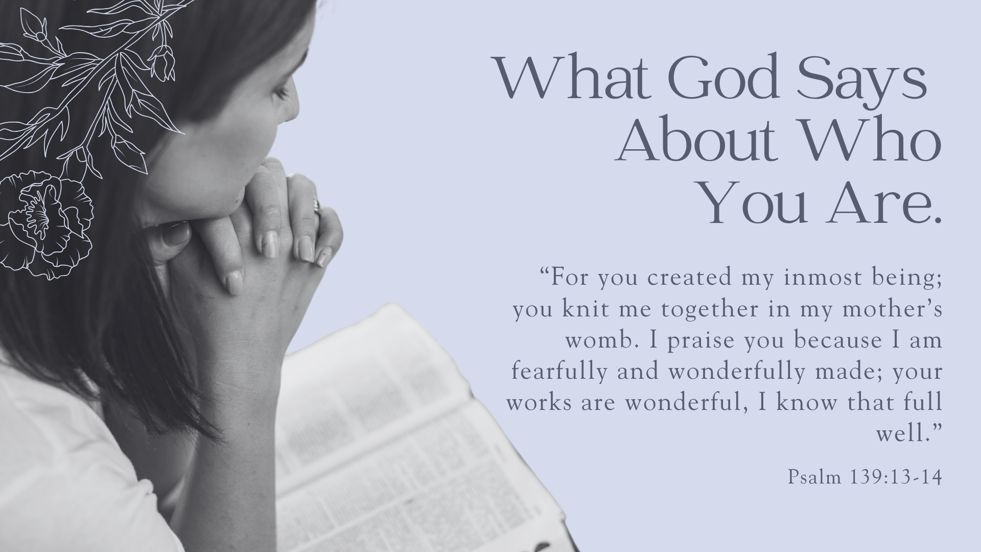 What God Says About Who You Are