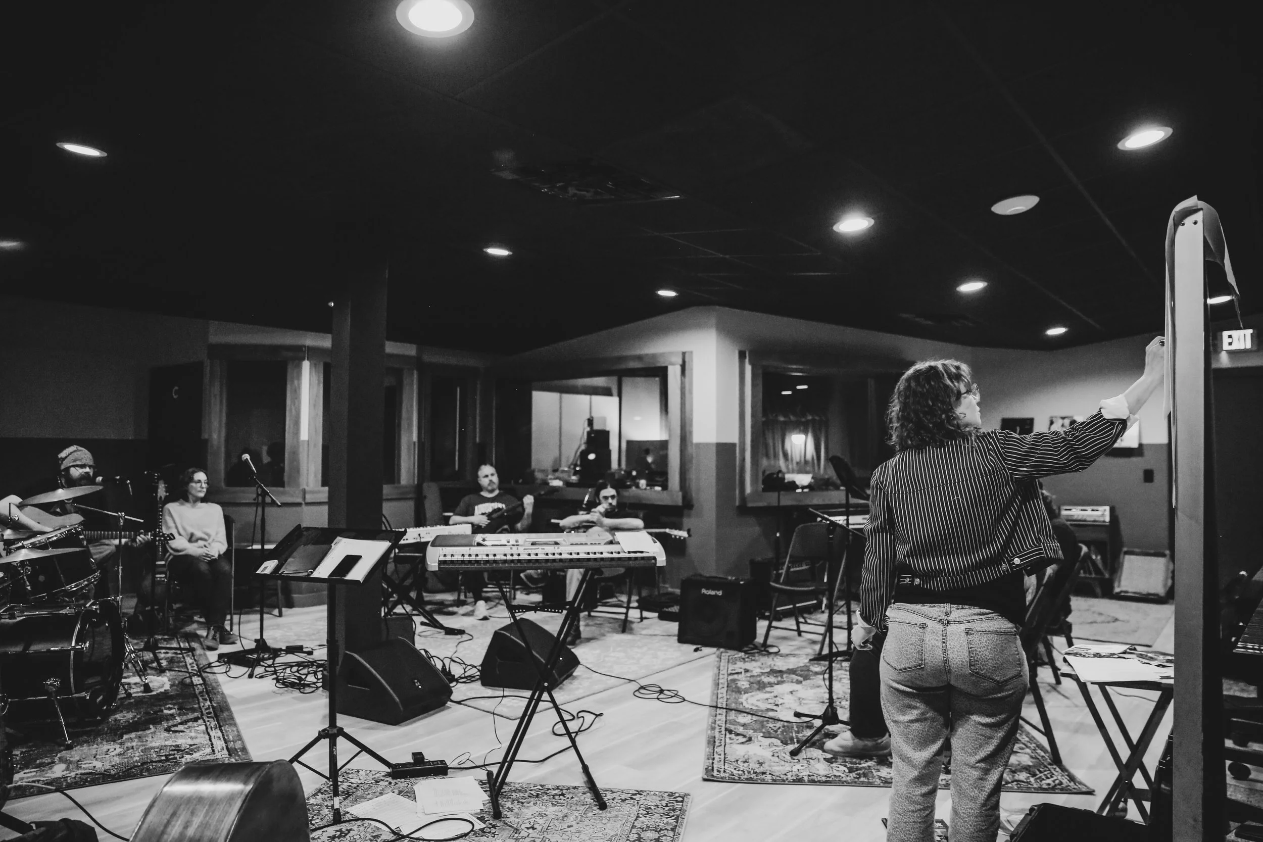 Playing in a band workshop