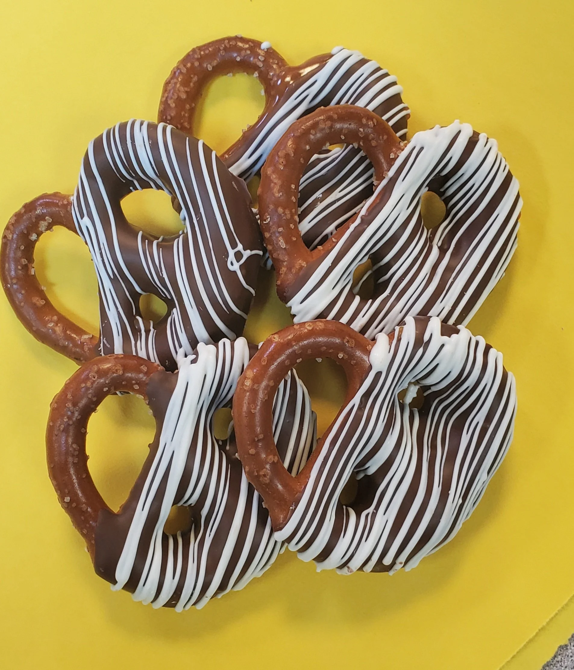 Caramel Chocolate Covered Pretzels