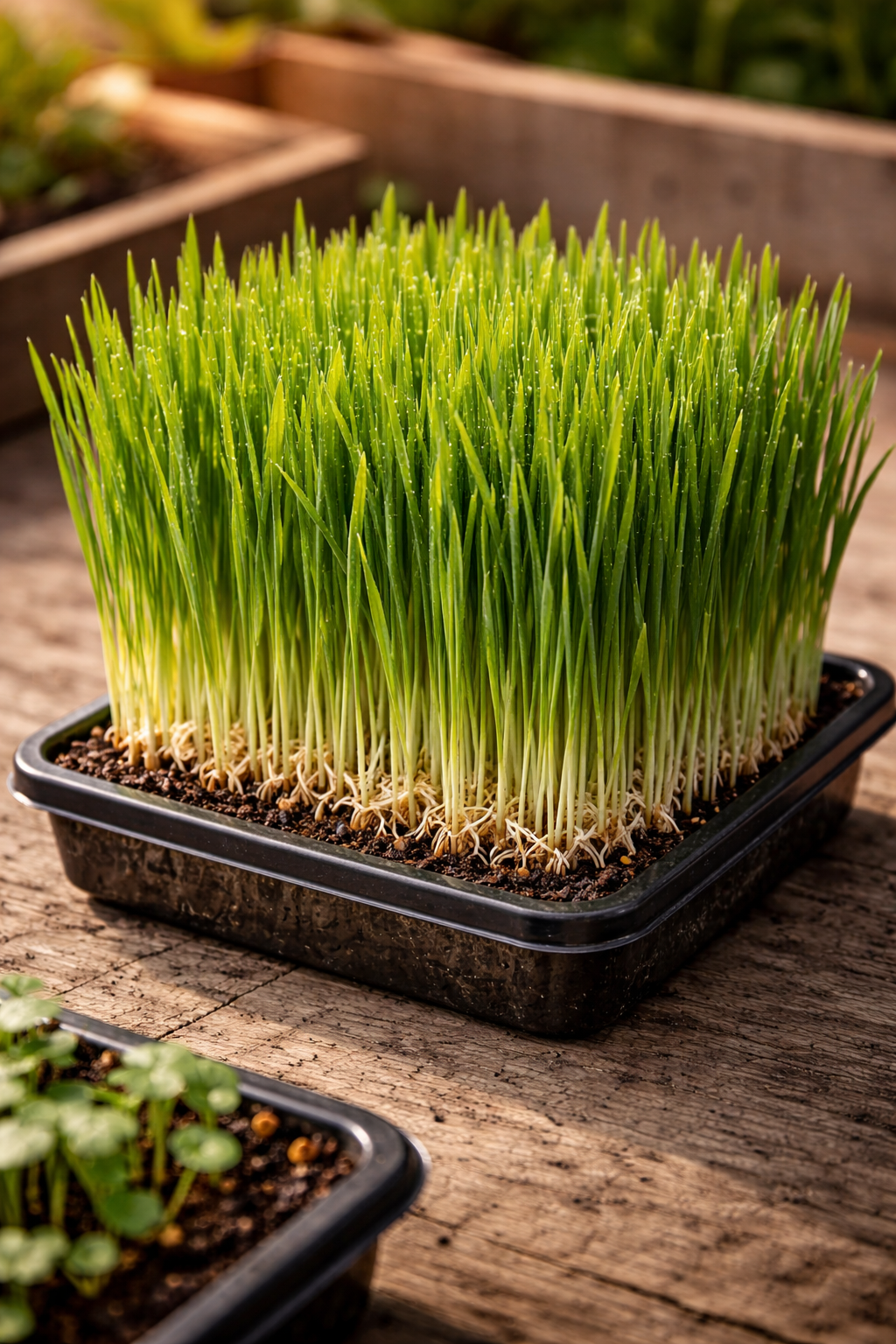 Living Microgreens 'wheat grass'
