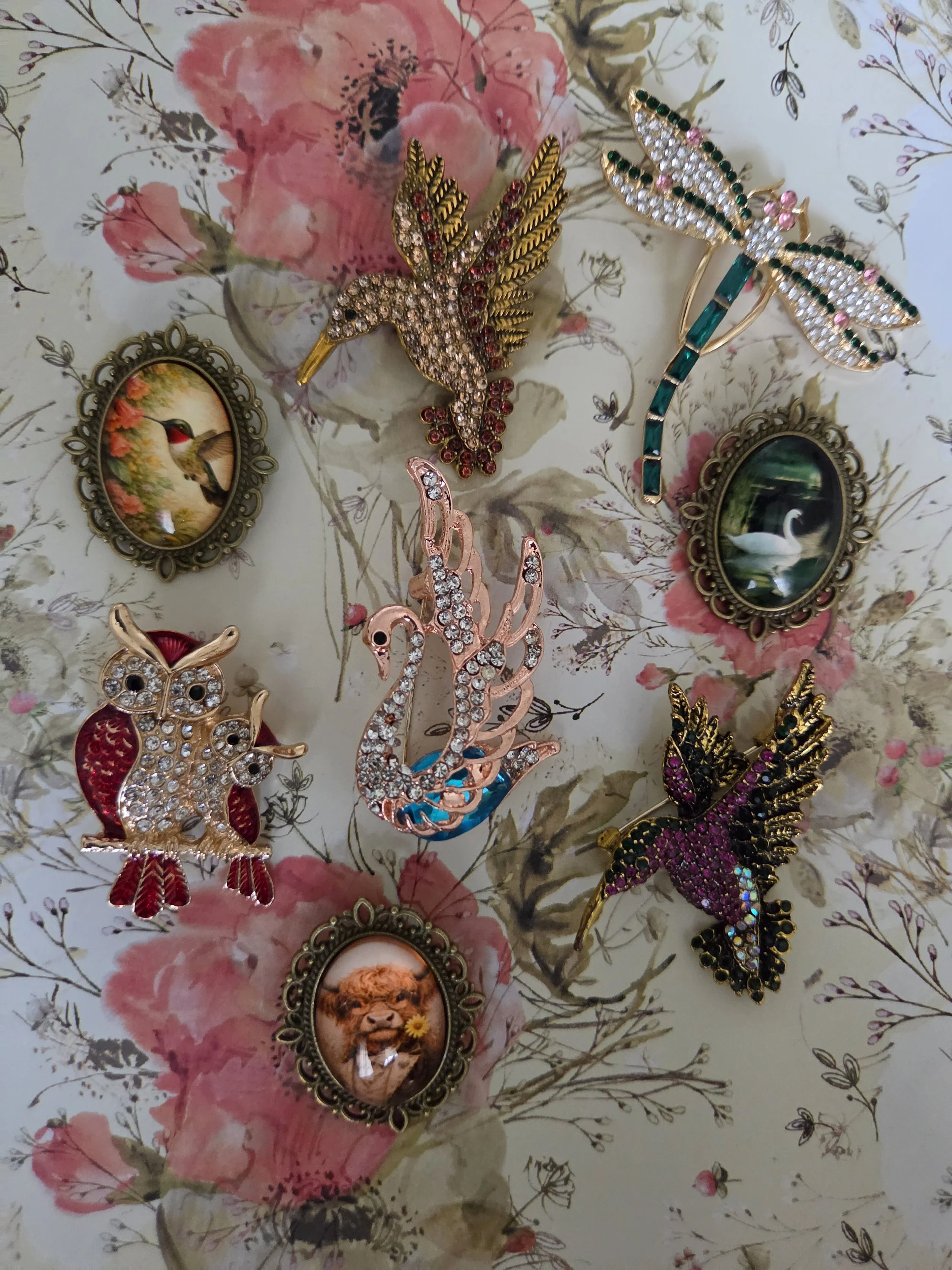 Curated Brooch Collection