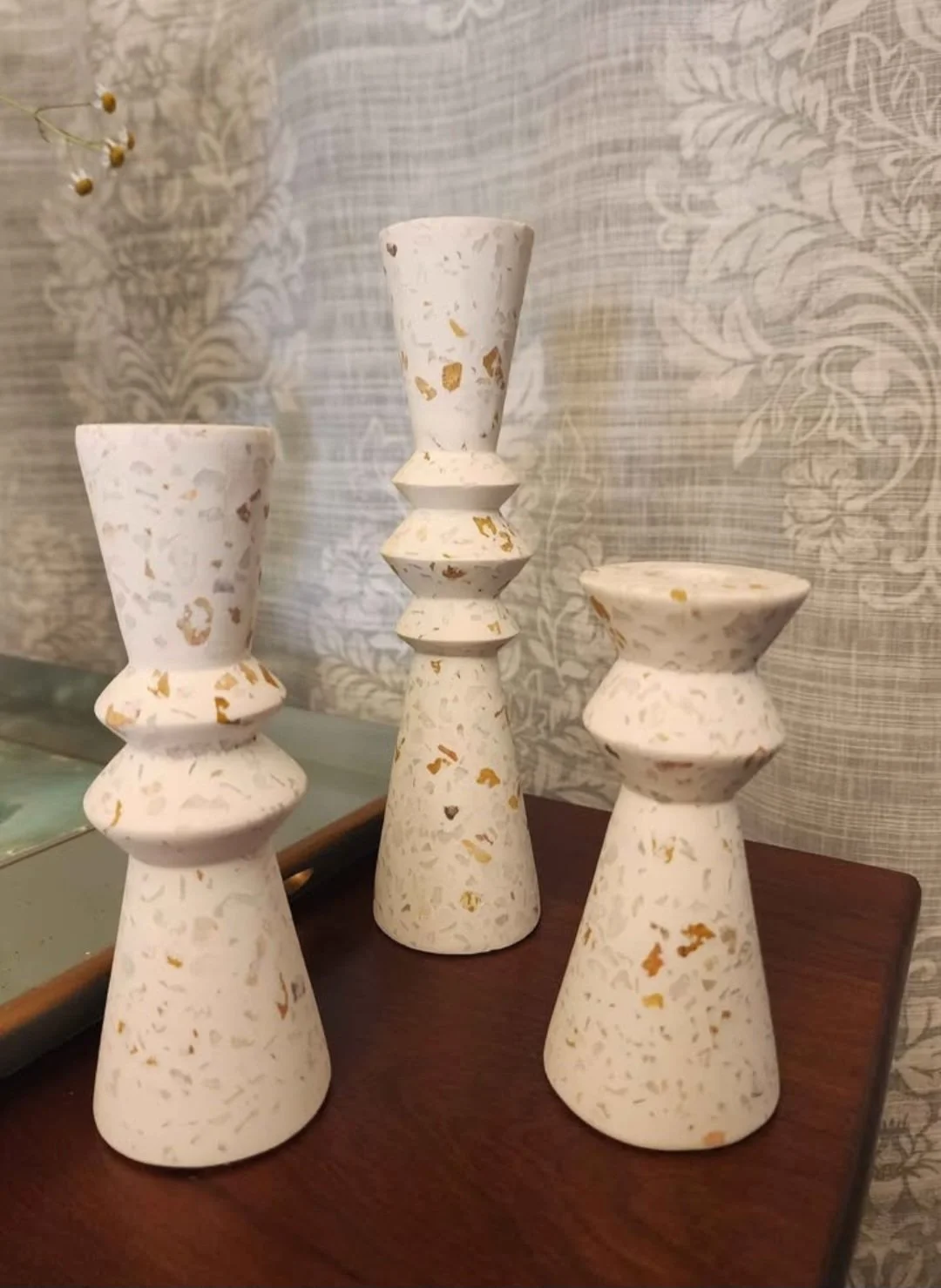 Tarezzo Style Candle Holder Set