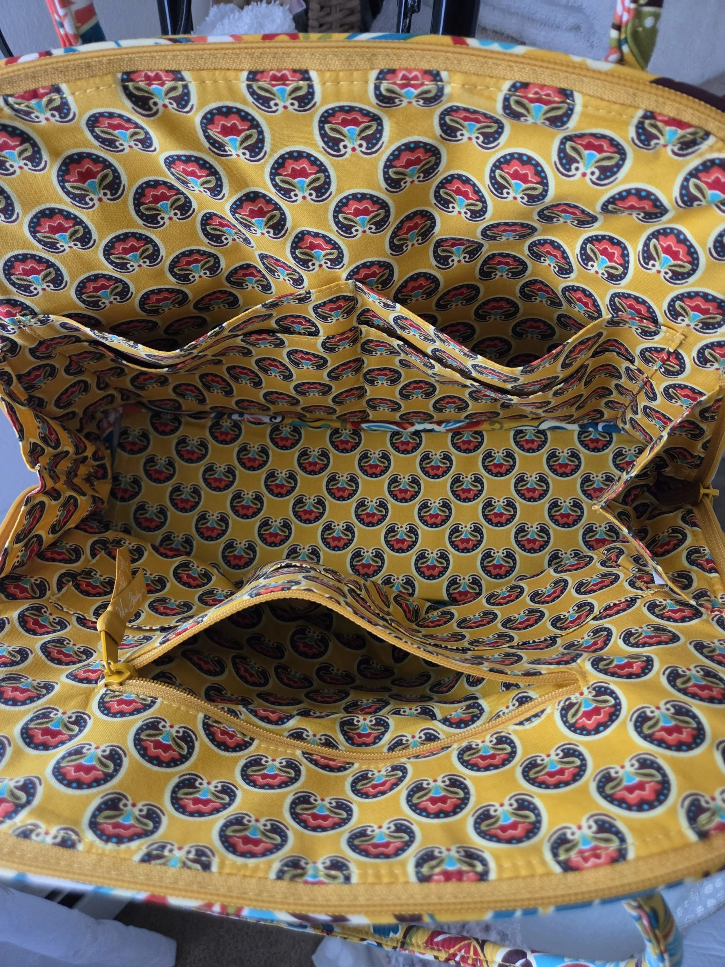 Vera Bradley Shoulder Bag (Retired Provençal Pattern) (2012)