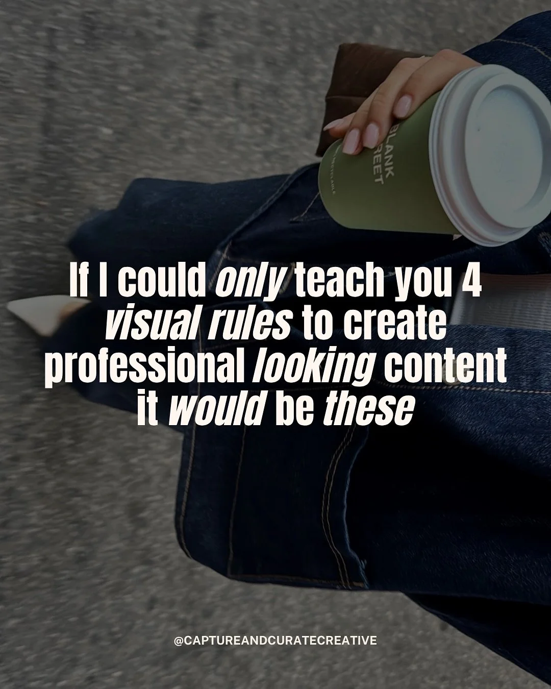 You don&rsquo;t need expensive equipment to create professional-looking content, you just need intentional visuals (and a clean iPhone lens!!) These are 4 principals you can instantly apply to make your content feel more high-end. 

Save &amp; start 