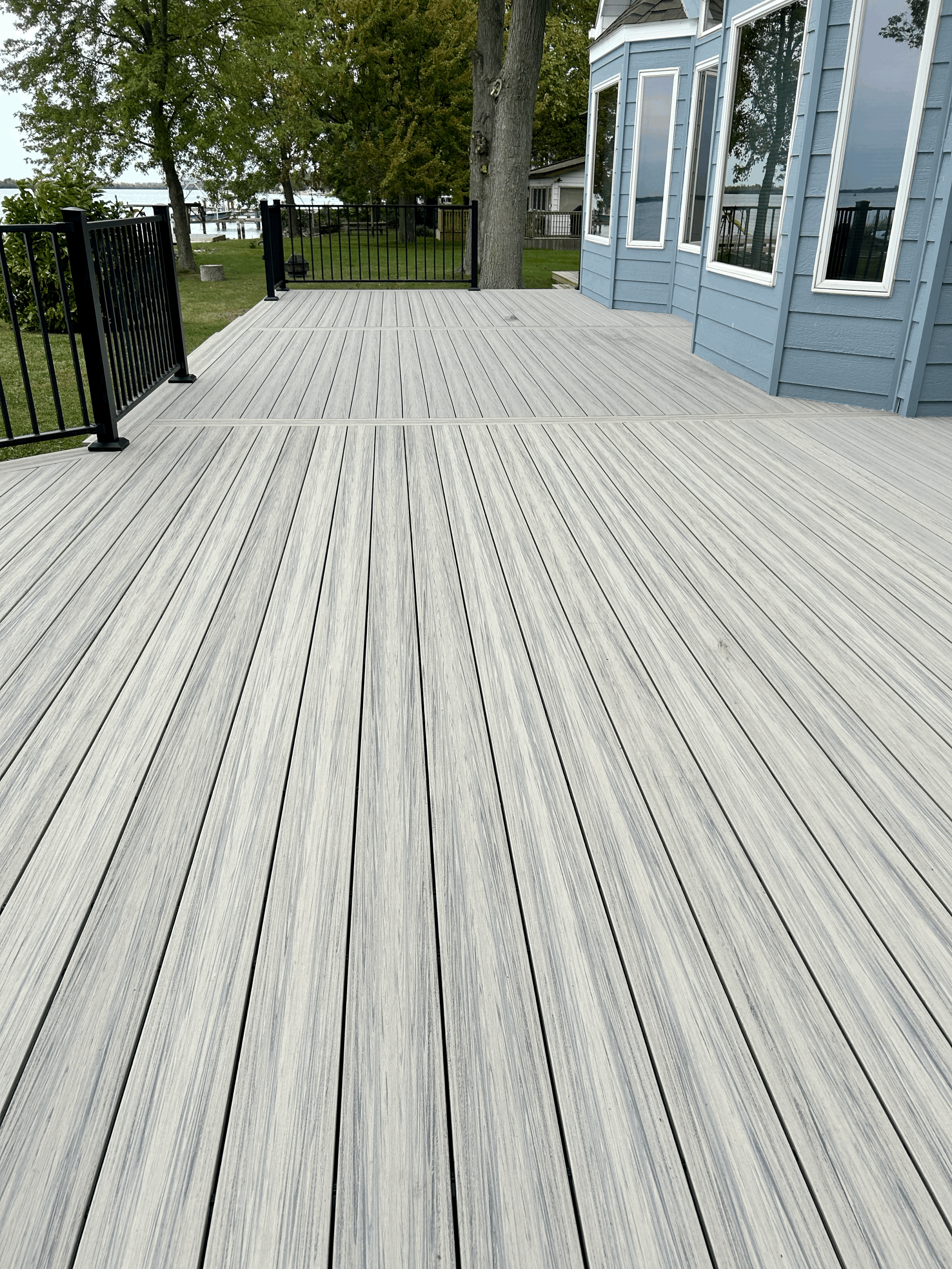 The end of sanding season; Why busy homeowners are switching to composite.