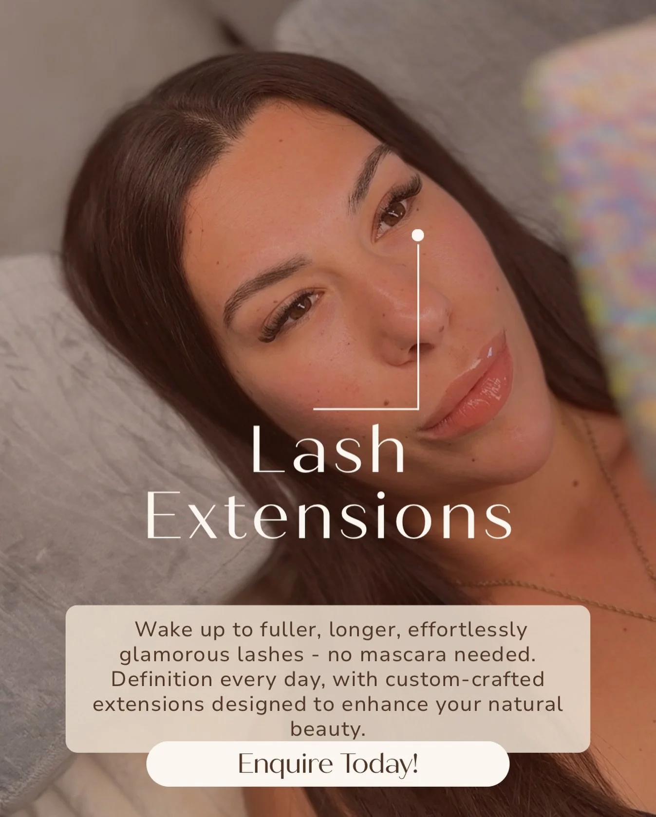 Lash extensions are the ultimate shortcut to effortless beauty - wake up ready, stay ready, no mascara needed. 💗

Your perfect set is customised to your features, your routine, and the look you love.

If you&rsquo;ve been thinking about booking, thi