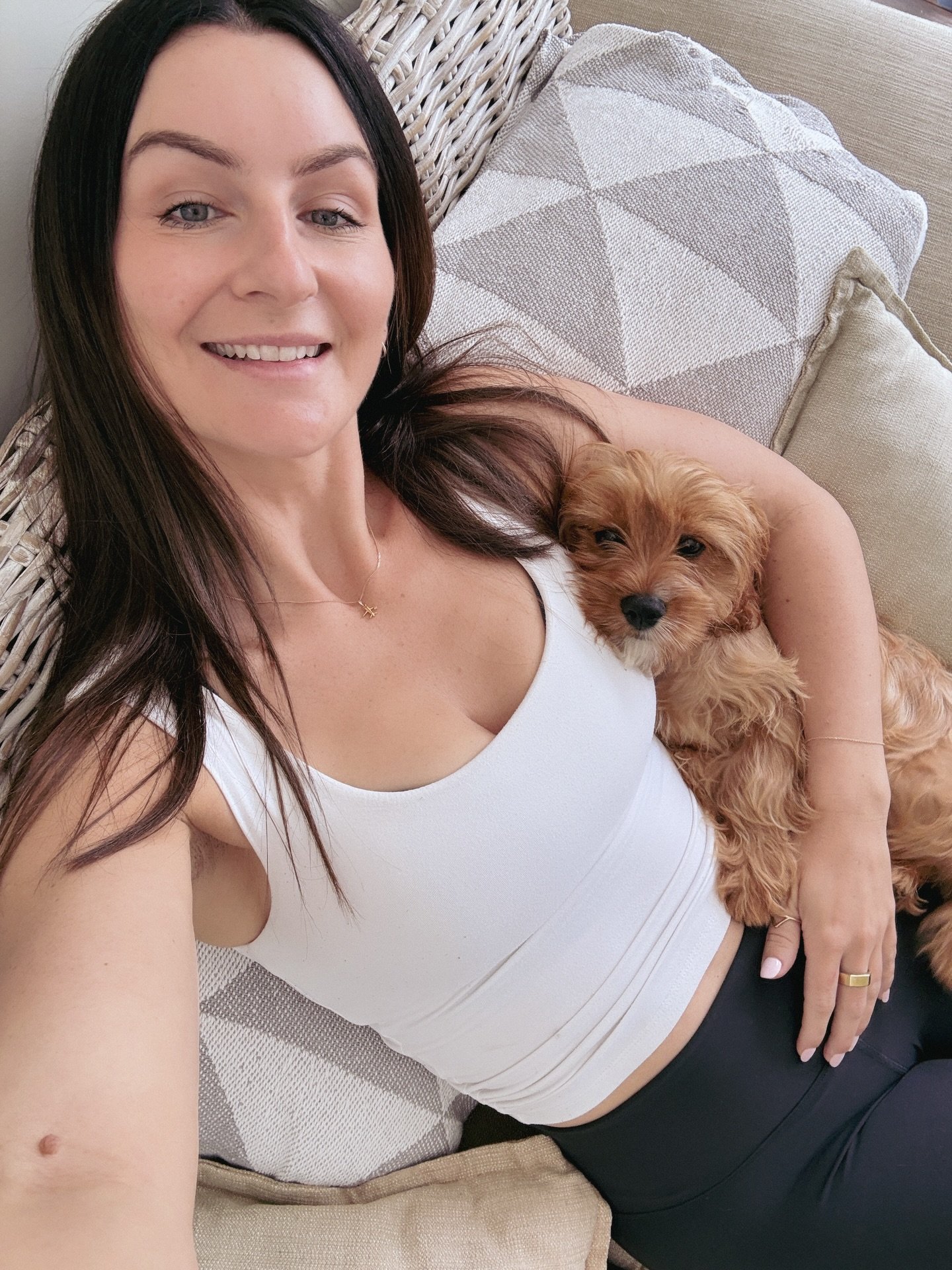 Meet Alfie 🤍

A sweet little Cavoodle who feels things deeply when he&rsquo;s away from his family. Extra cuddles, gentle reassurance, and a whole lot of love are always on rotation here - making time apart feel a little easier.

We adore you, Alfie