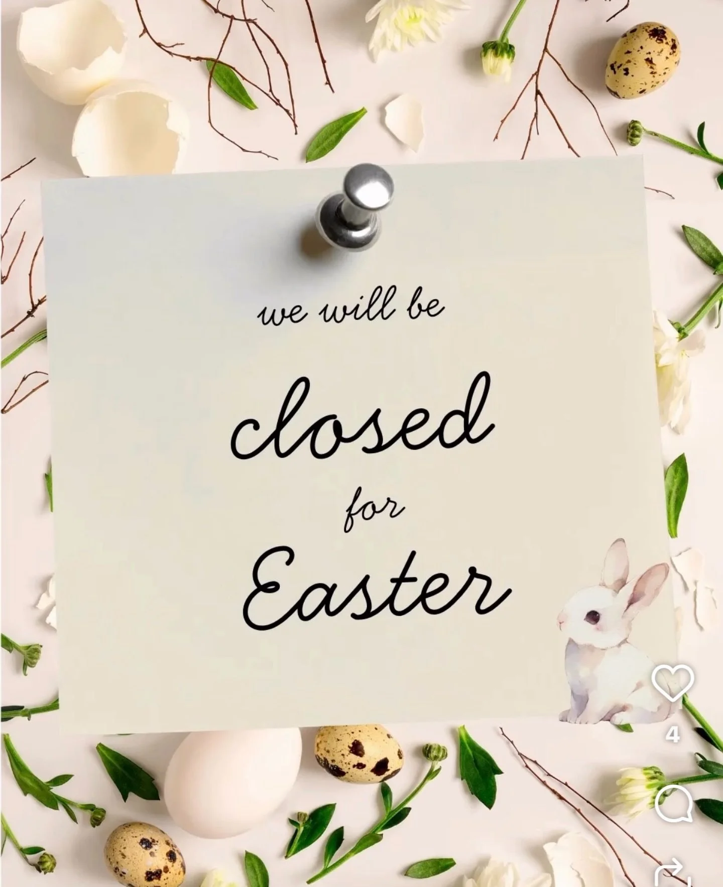 Happy Easter! See you all tomorrow.