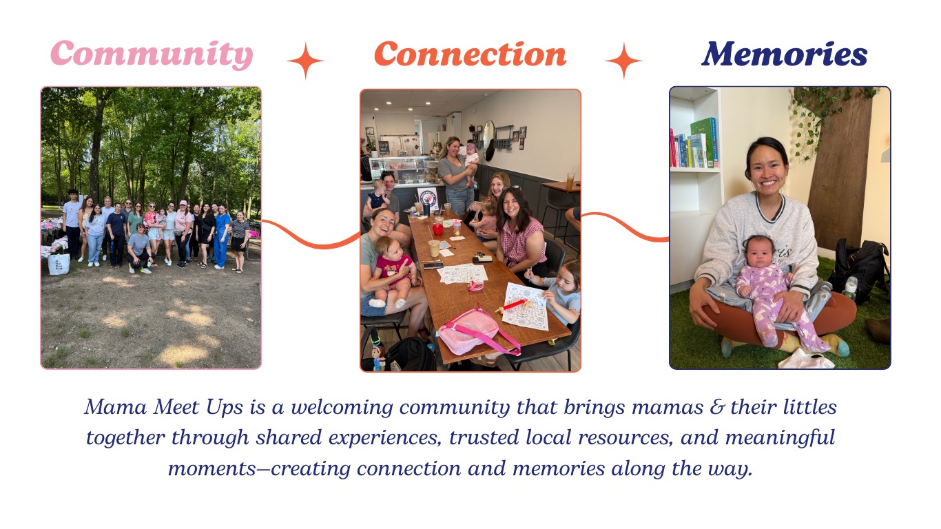 Mama Meet Ups is a welcoming community that brings mamas & their littles together through shared experiences, trusted local resources, and meaningful moments—creating connection and memories along the way.