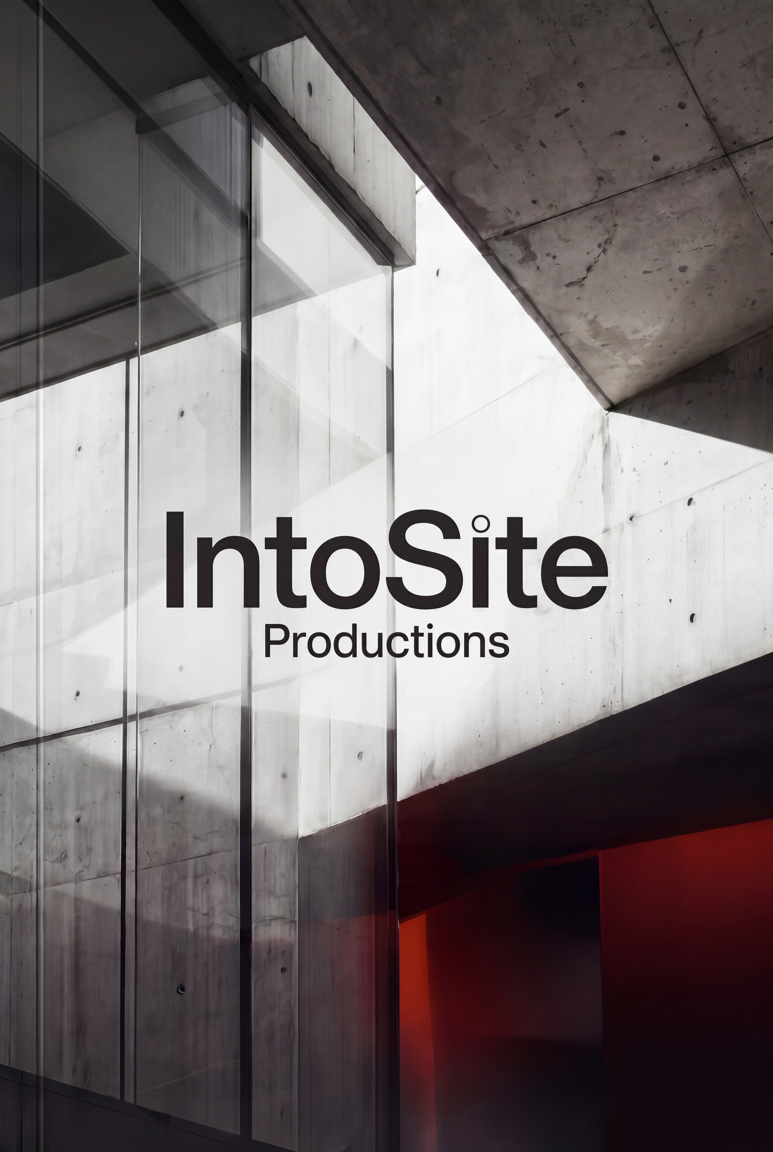 IntoSite Productions — commercial CGI studio imagery, interior architectural setting