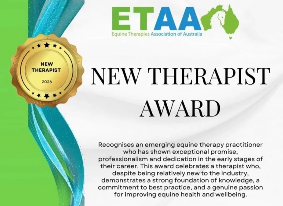 Nikita Hillier ETAA New Therapist Award 2026