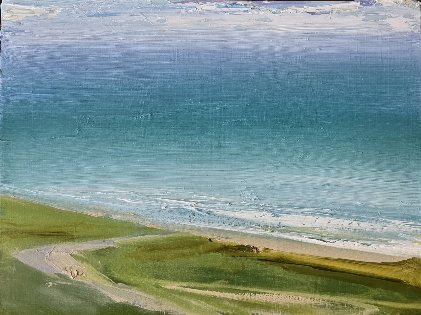 Path to beach 9x12 panel 950.jpg