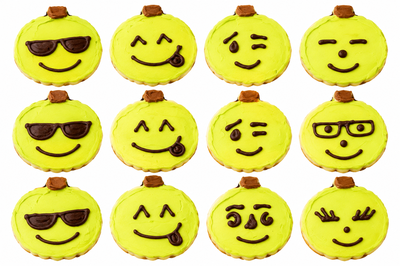 Lime Pumpkin Face Cookie Collection.png