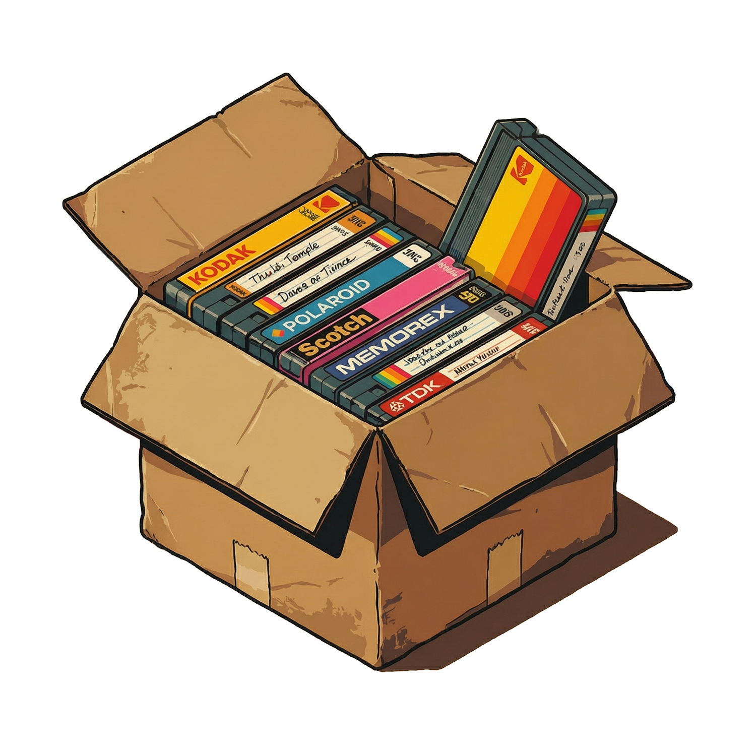 Old Box of Tapes