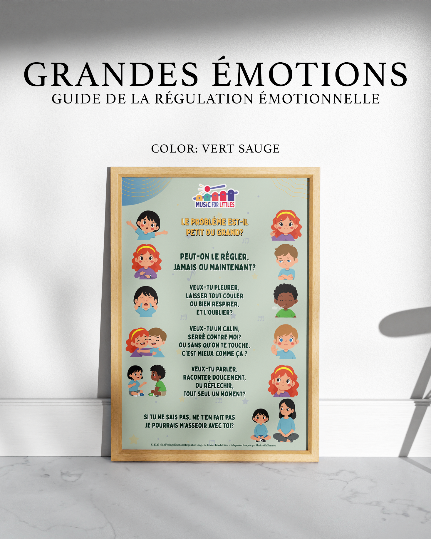 Poster: La chanson des grandes émotions - Français