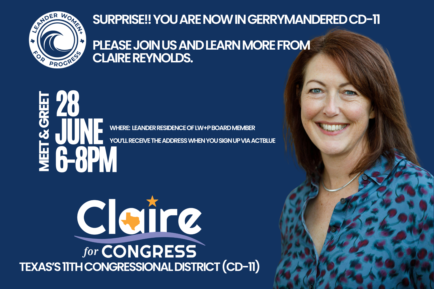 Claire Reynolds Meet & Greet