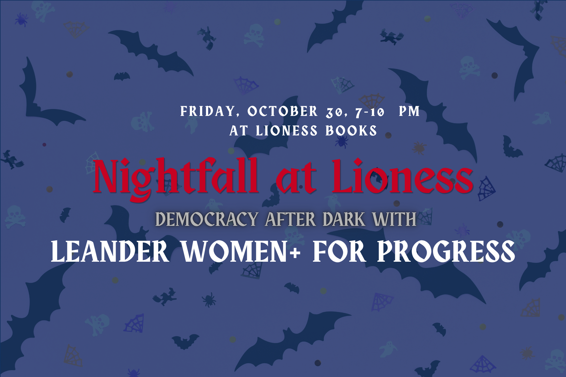 Nightfall at Lioness. Democracy after Dark
