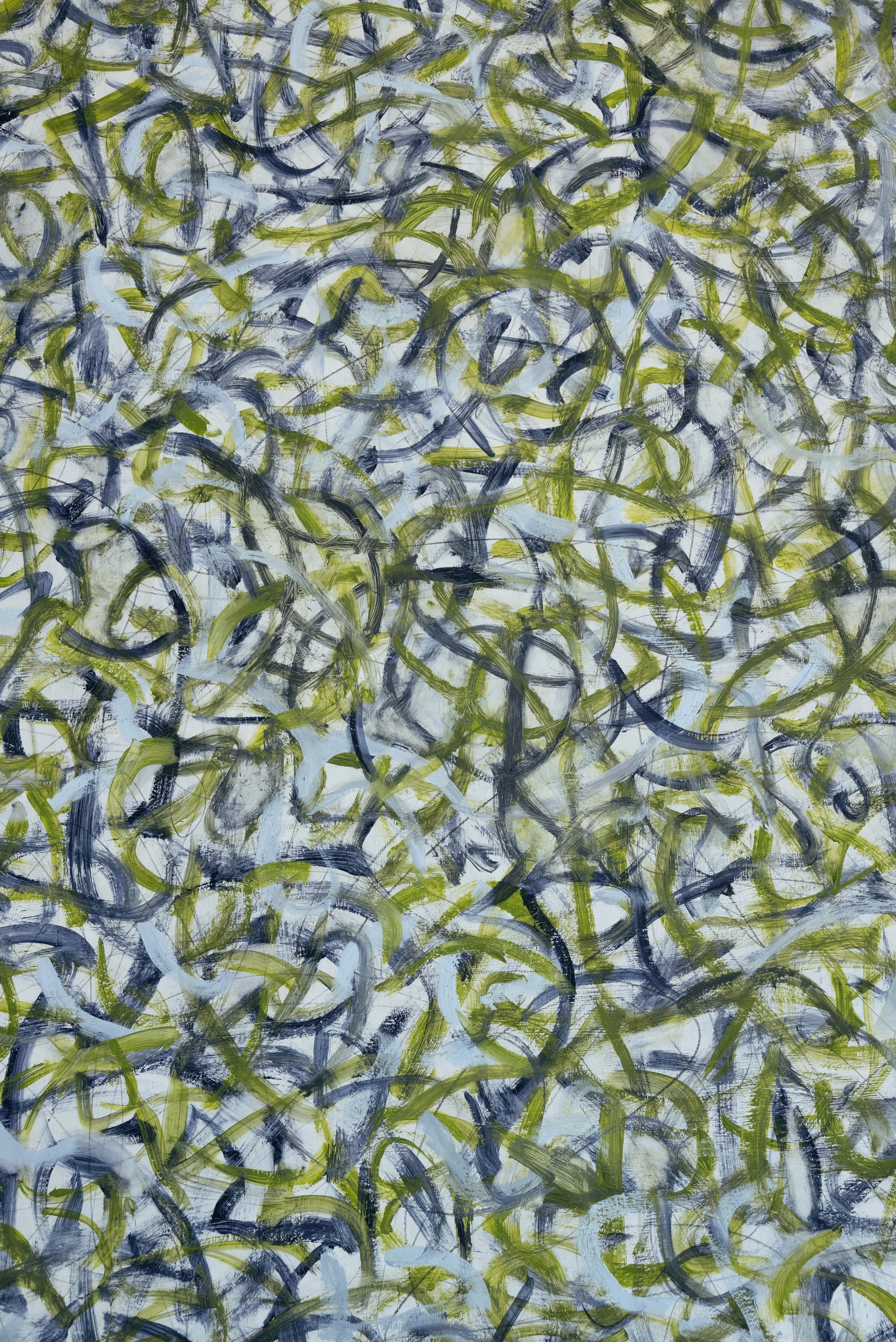 Close up detail of 'Currents' artwork by Donna North
