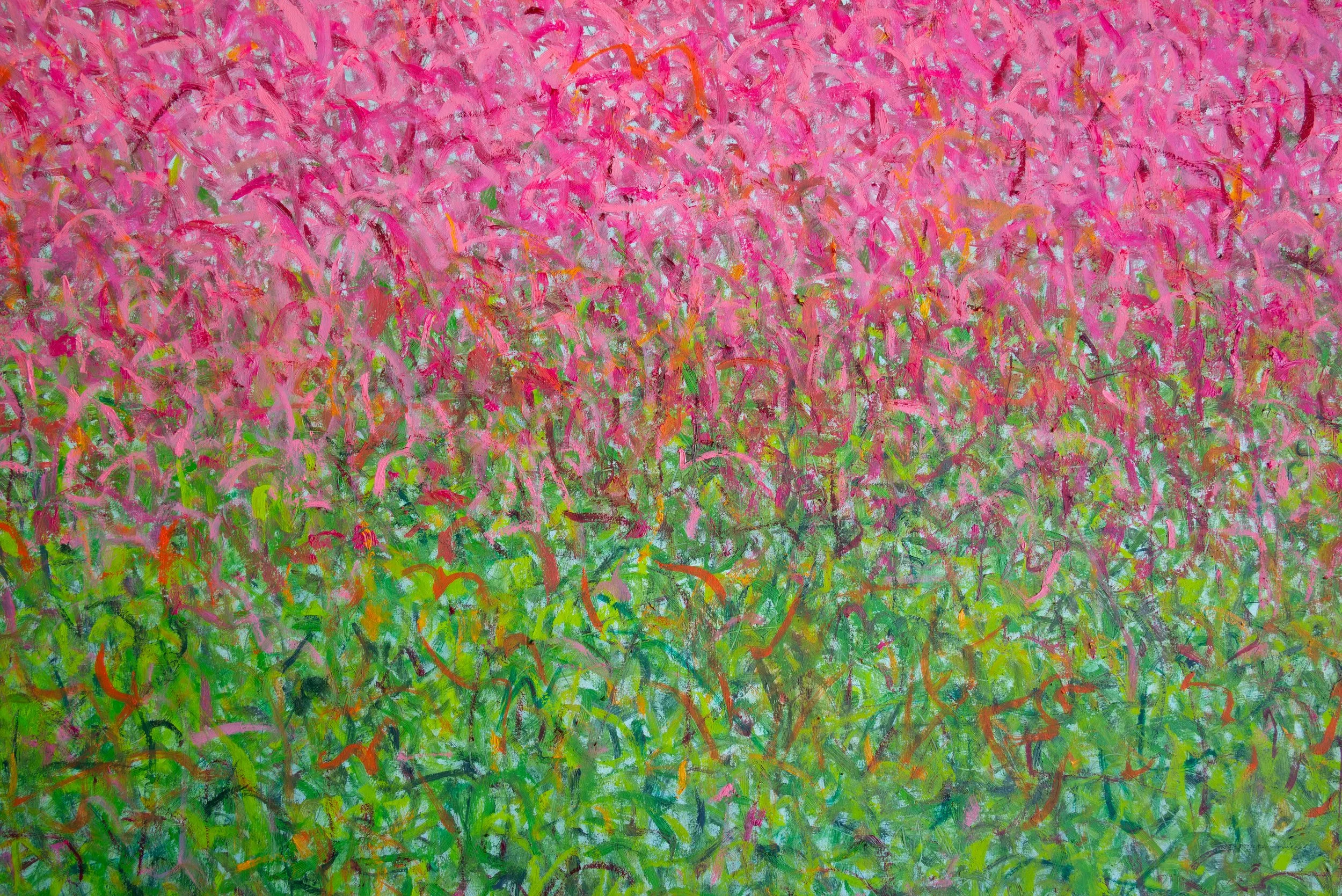 Close up detail of 'Eden' artwork by Donna North