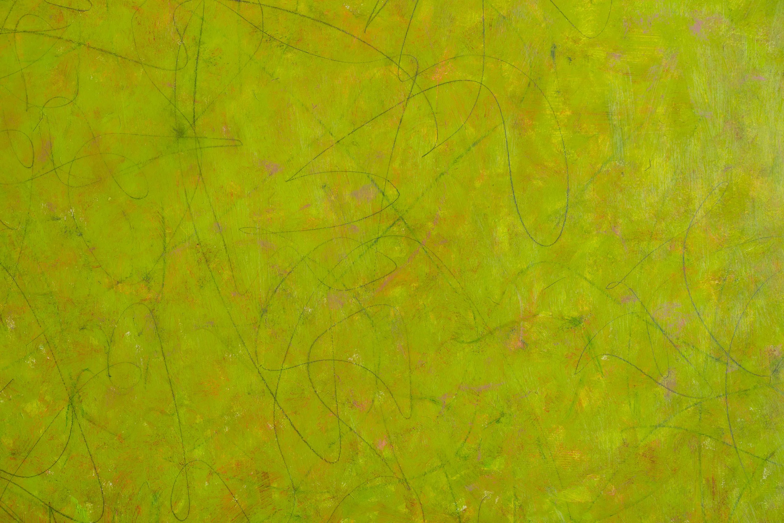 Closeup detail of 'Canopy' artwork by Donna North