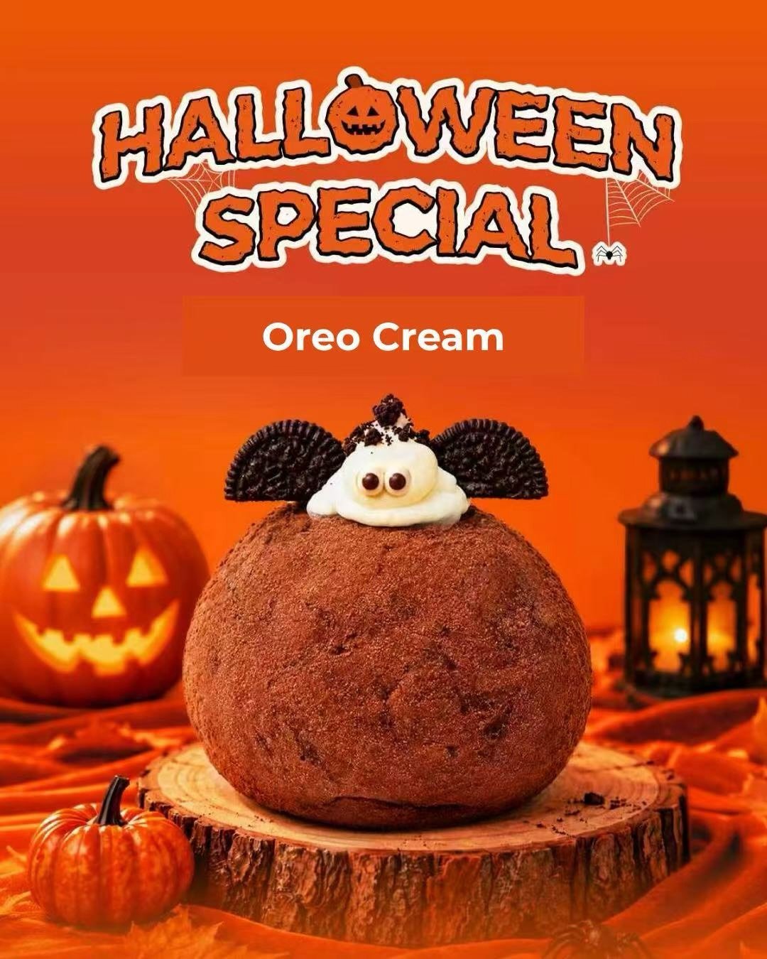 🎃 HALLOWEEN SPECIAL 🎃

Oreo Cream Nama Donut 🍩🖤

Available from 24 October to Sunday, 1 November in limited quantities each day at both our Chatswood and Haymarket stores.

Pair it with a drink for just $11 👻🍩☕️

#ODonutsau #Donuts #HalloweenSp