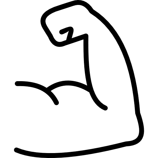 A black and white line drawing of a cartoon bear with a speech bubble that says, 'I love you'.