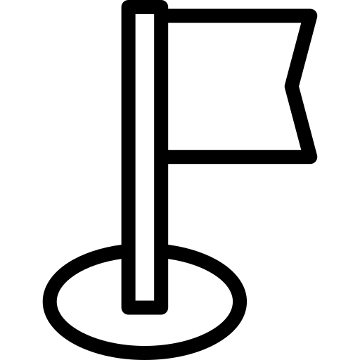 A silhouette of a person climbing over a wall or obstacle.