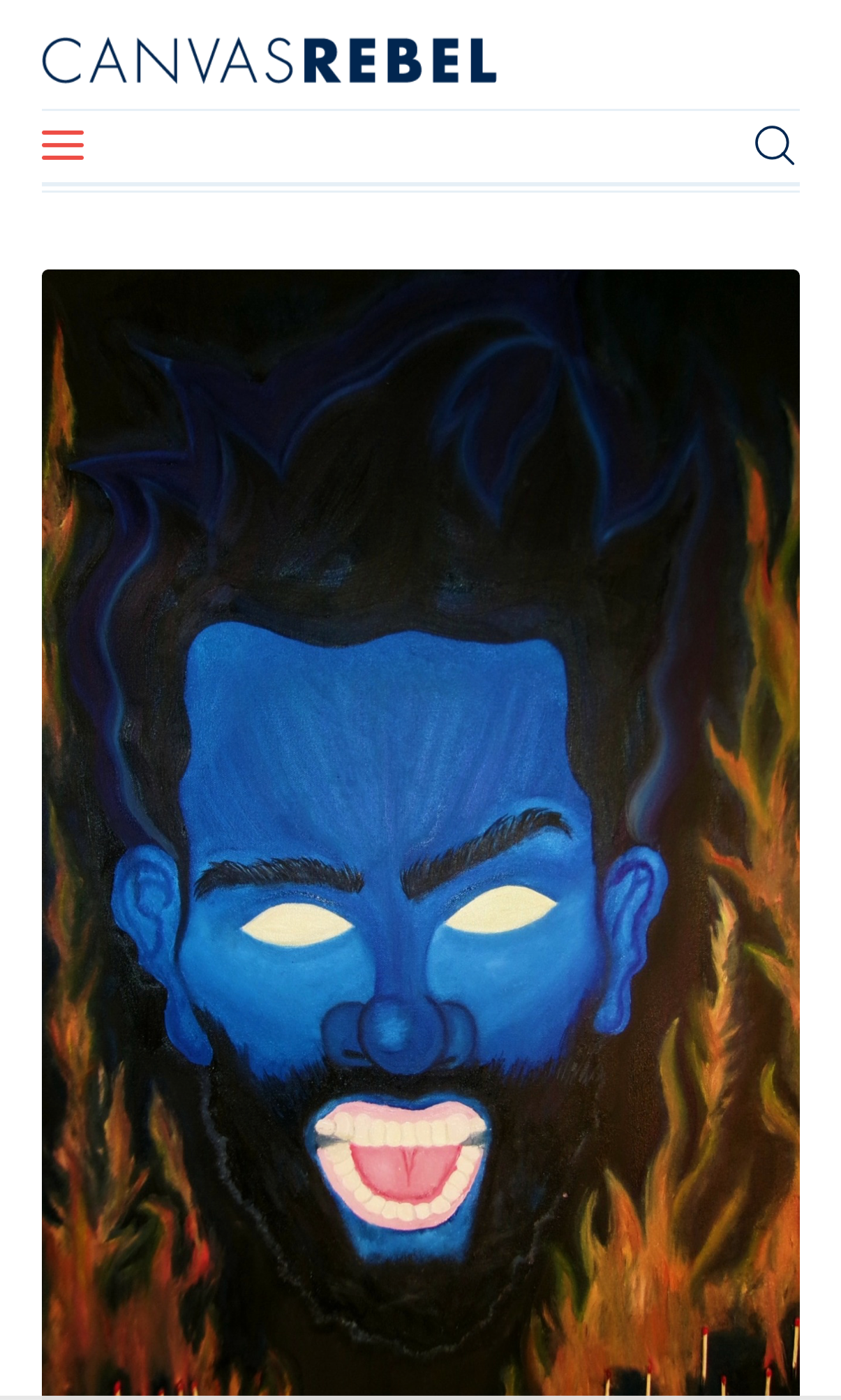 Article feature from Canvas Rebel Magazine