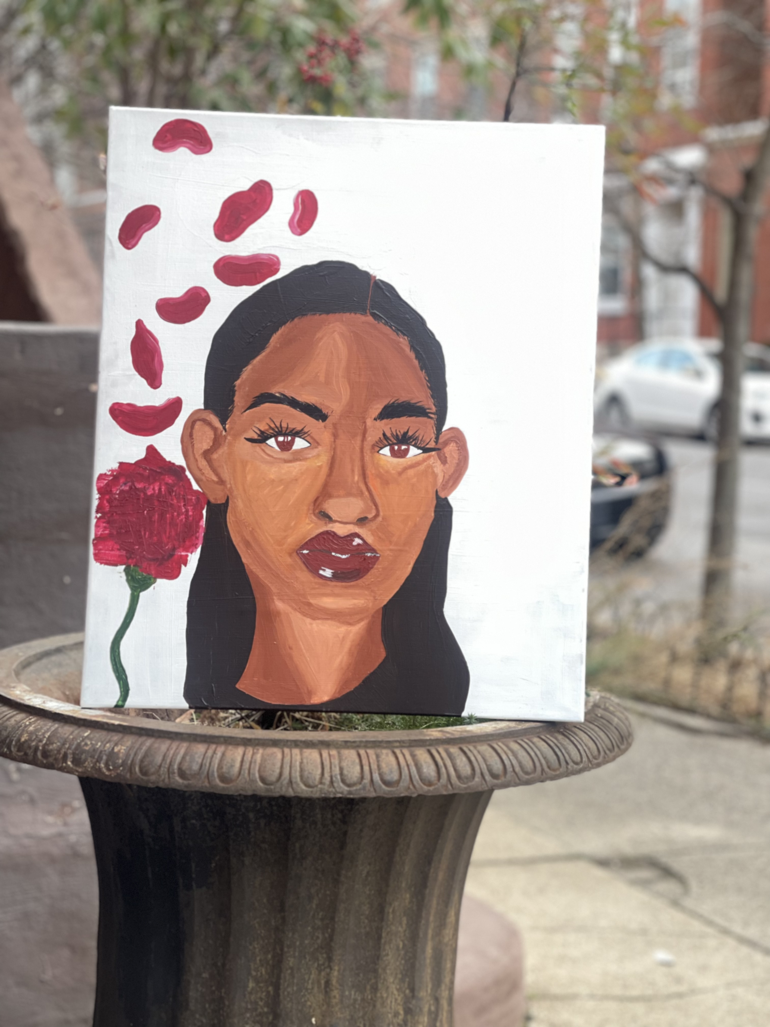 "Shrub" 18x24 Acrylic on canvas
Apart of the Flower Show Collection
2022