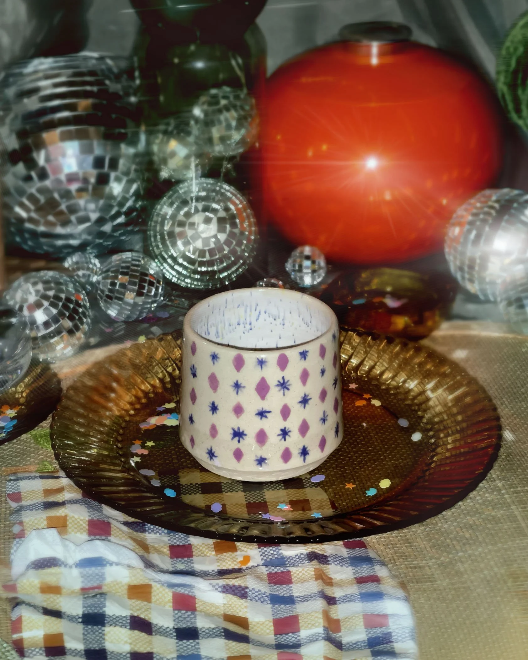 The Pantheress - Ceramic Party Cocktail Cup