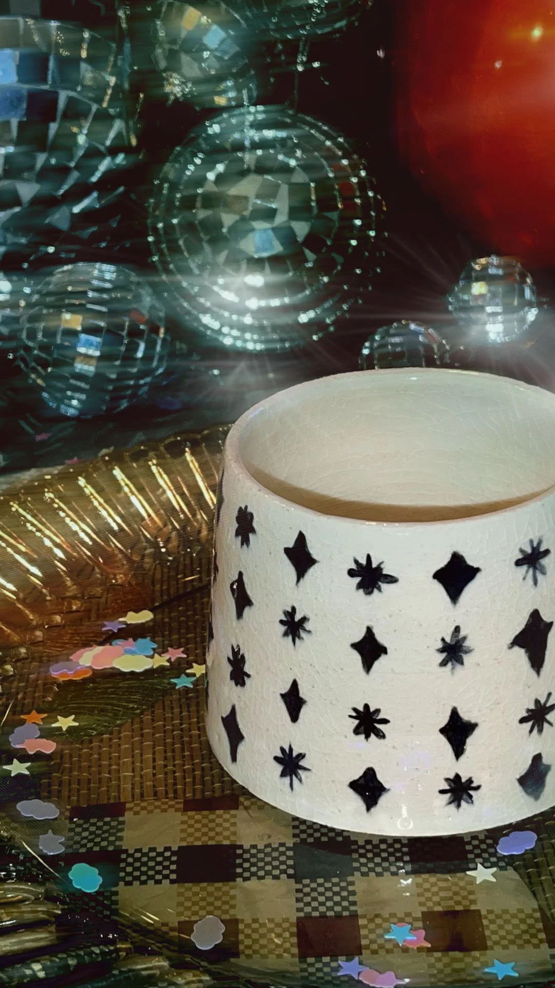 The Velvet Room - Small Ceramic Party Cocktail Glass