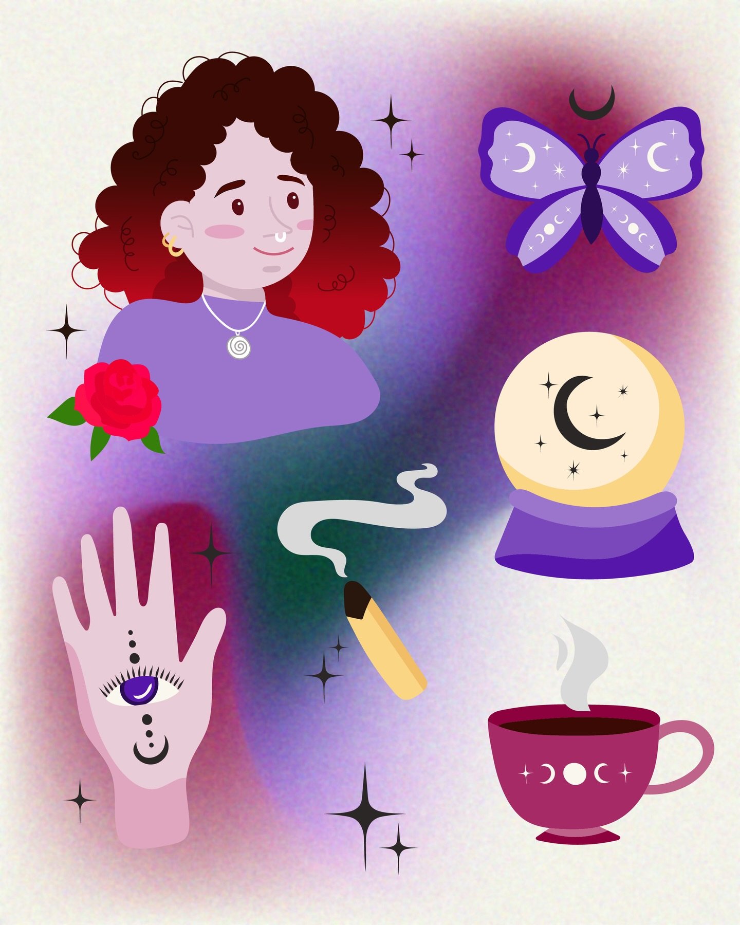 As I sat down last week to make my brand illustrations, my mind kept circling, all the ways I wasn&rsquo;t ready, not perfect, not enough.

I stared, waited, scrolled, felt annoyed, doubted myself. Half an hour in, still stuck. Then I just started. N