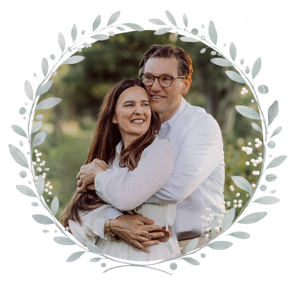 Glückliches Paar in der Natur