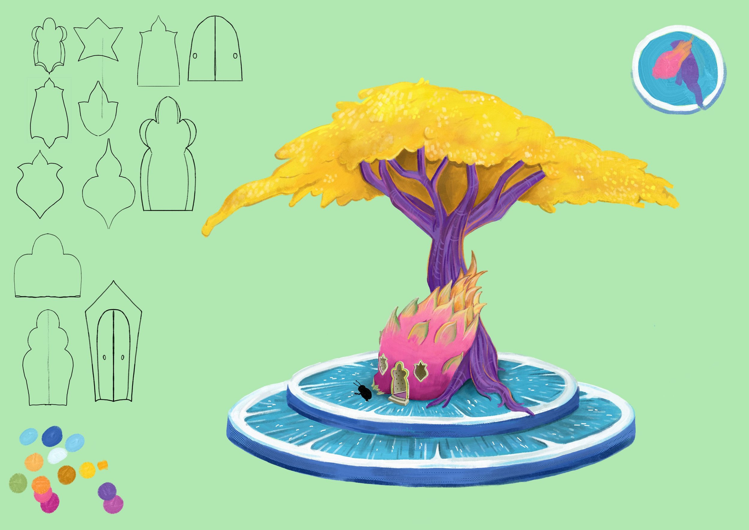 Dragonfruit House Model, June 2025