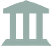 Icon of a classical Greek or Roman temple with pillars and a triangular pediment