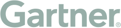 Gartner logo in dark gray text