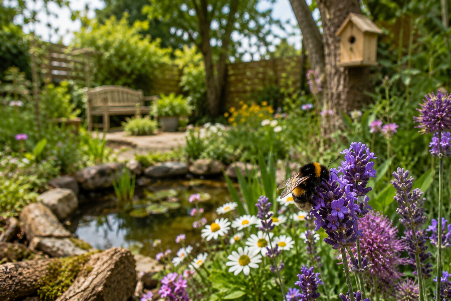 Create a Wildlife Garden…