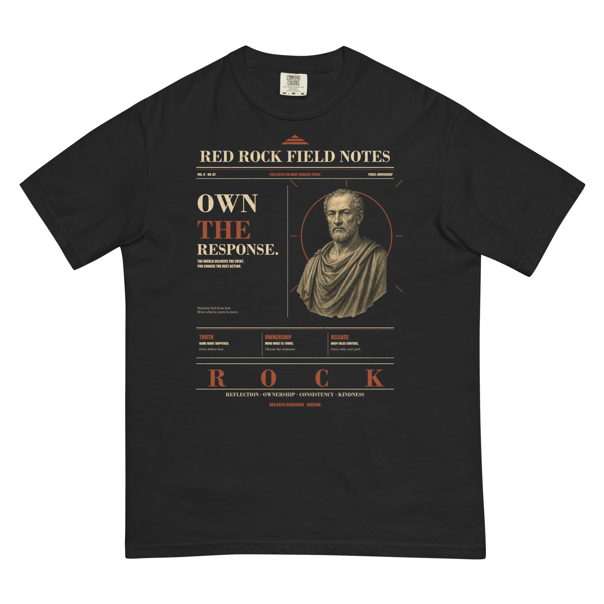 Red Rock Field Notes No. 02 — Own the Response Tee