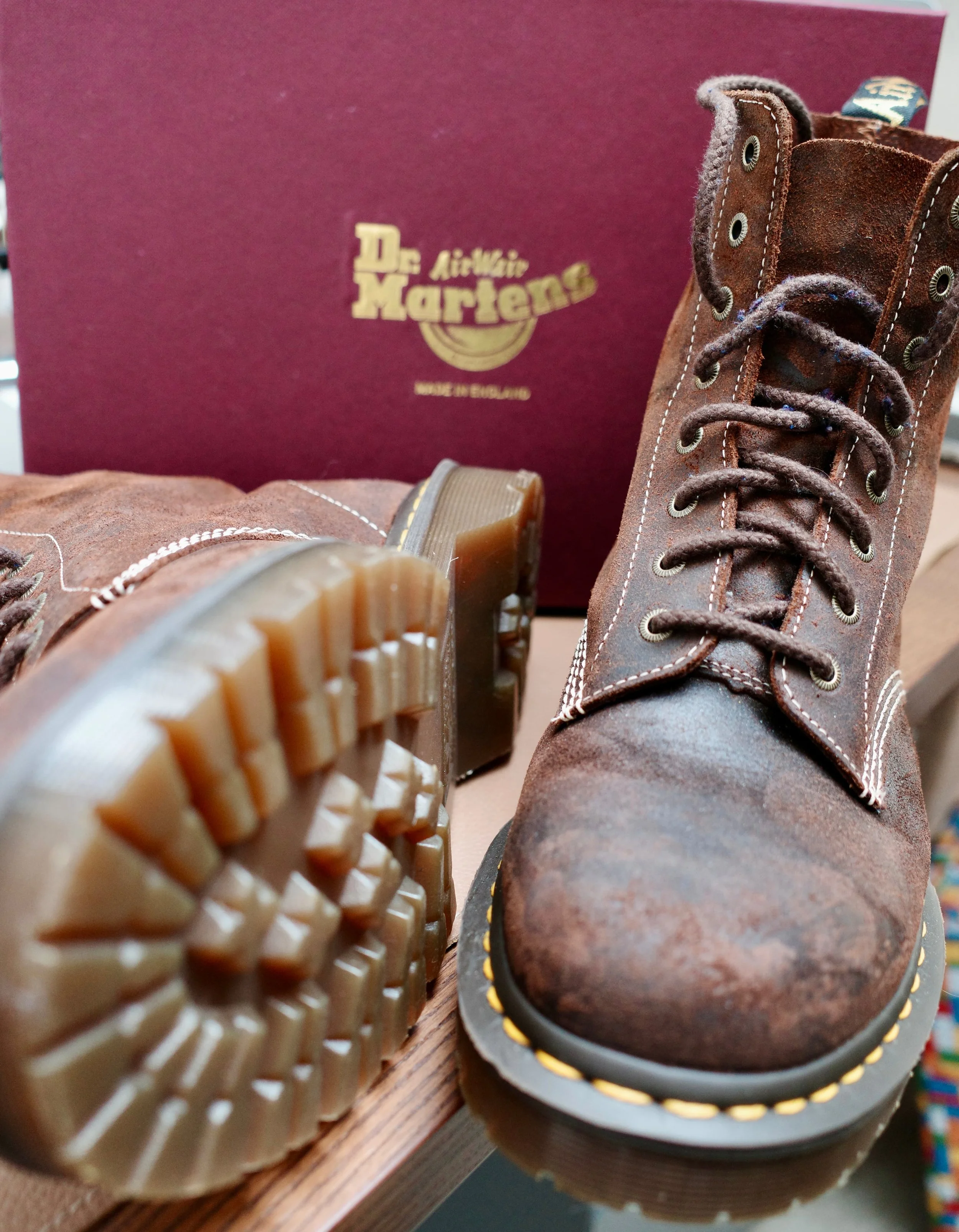 WAYFARING GEAR: Dr Martens Made In England