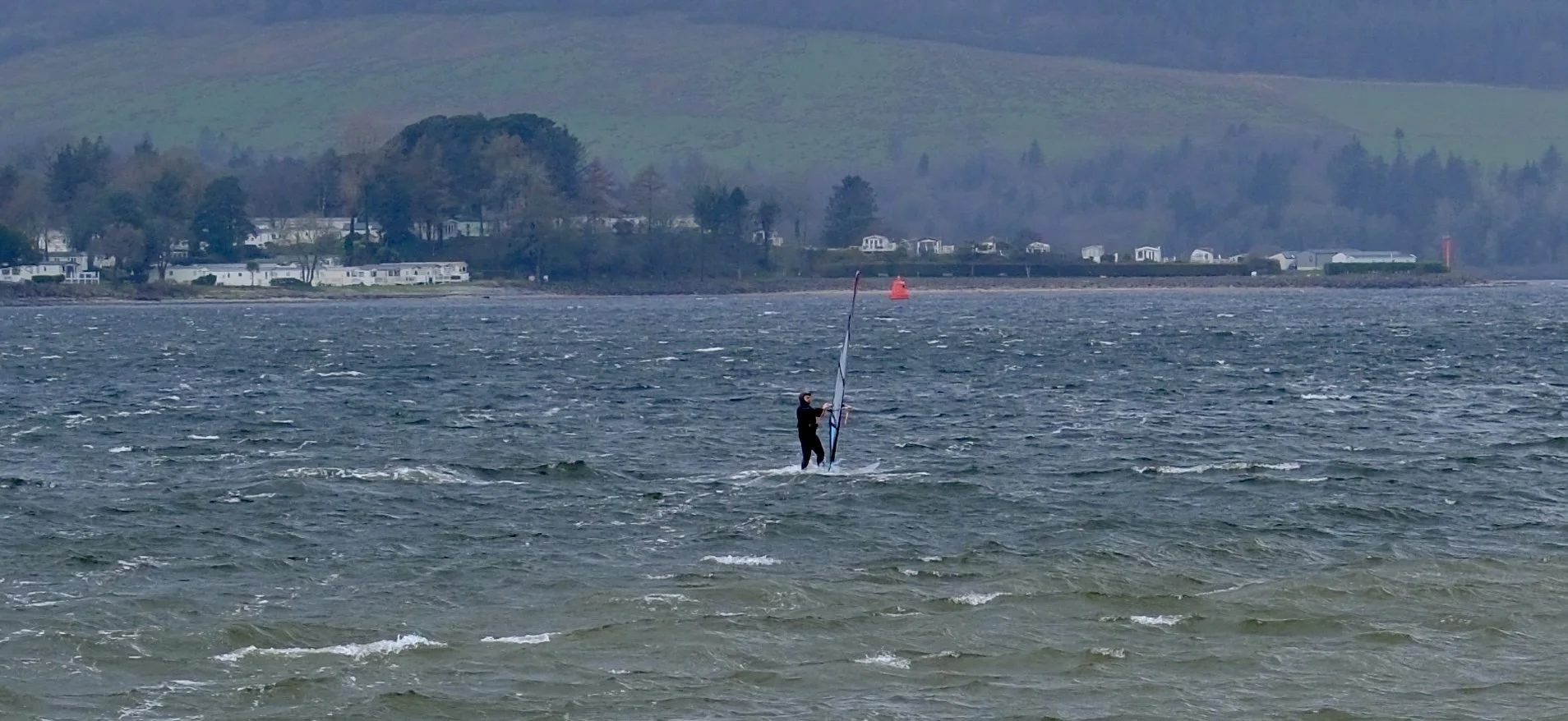 Out on the river (Image:  Damien Wilkinson)