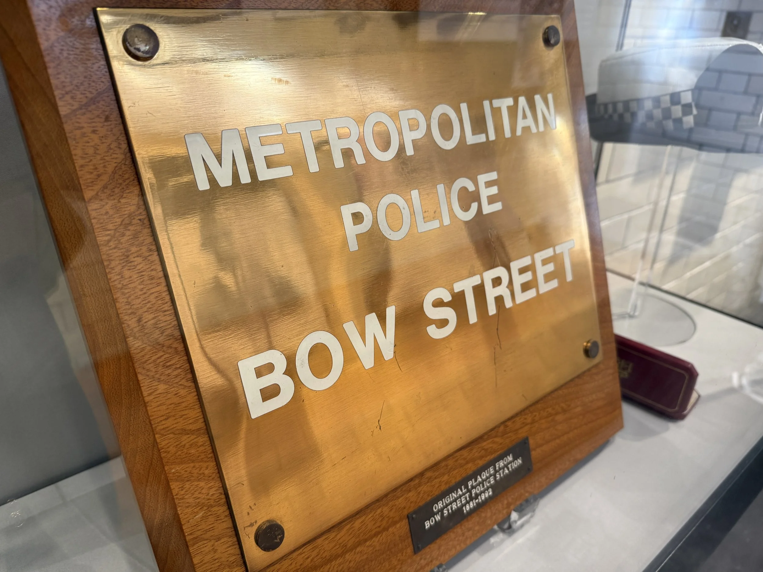 HELLO, HELLO: Bow Street Museum of Crime &amp; Justice, London