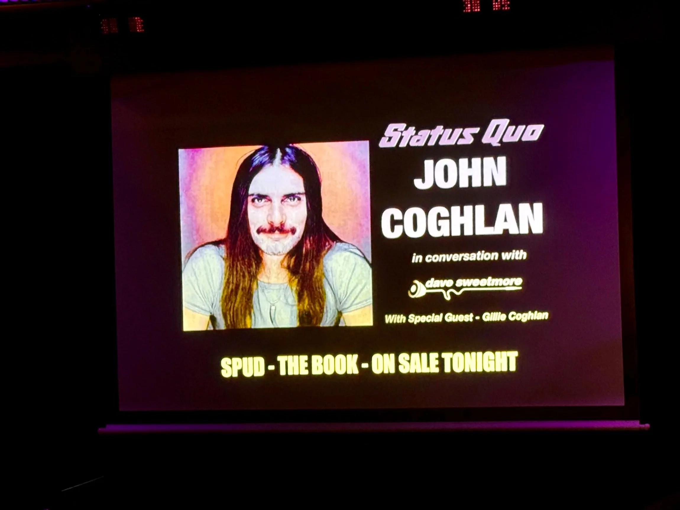 ON THE BEAT: An Evening With Status Quo’s John Coghlan, The Stables, Milton Keynes