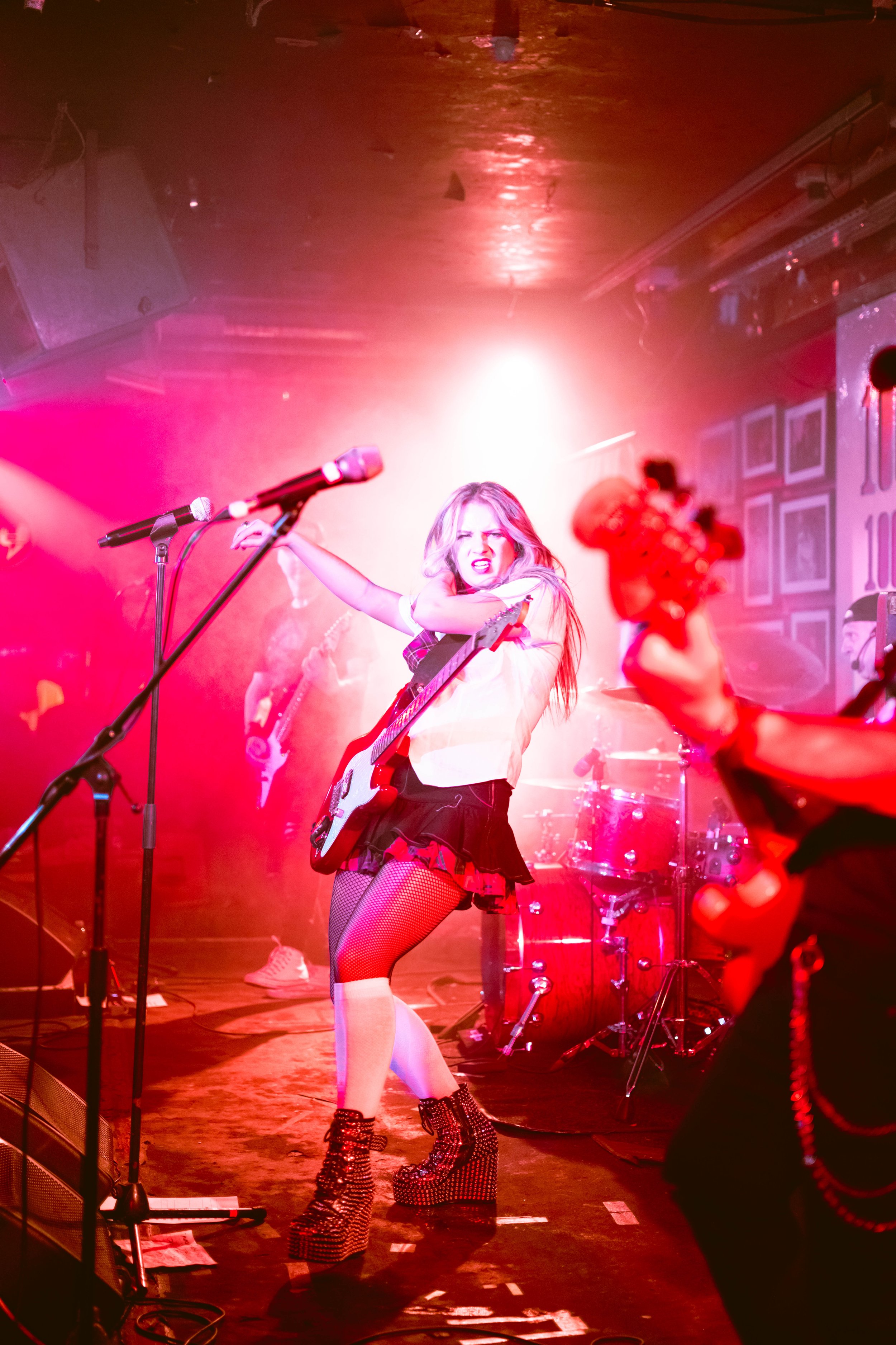 SURE-FOOTED: Cassidy Paris Rocks The 100 Club, London, 30th September 2026