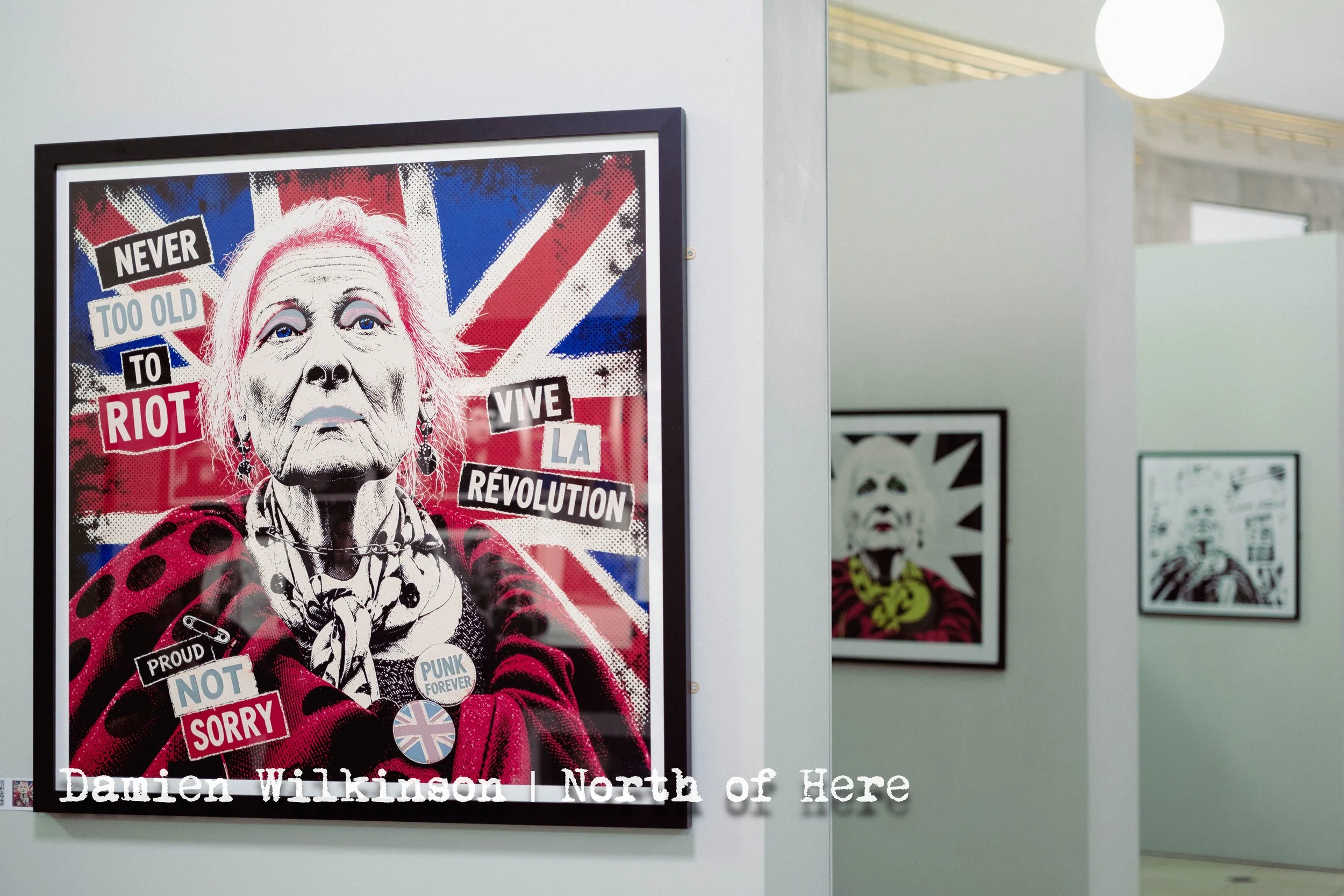 THE PUNK CONNECTION: A Vivienne Westwood and Tony Wilson Exhibition by Paul Wolfgang Webster, Manchester Central Library