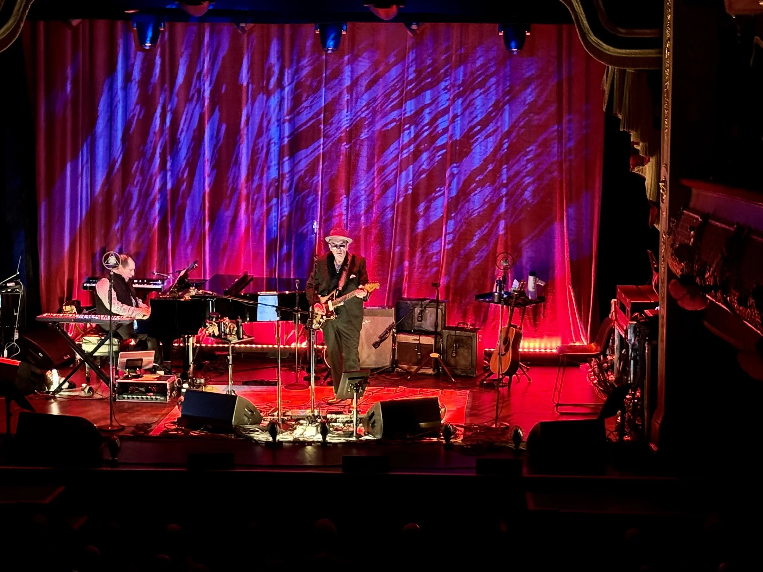 Elvis Costello and Steve Nieve, City Varieties, Leeds September 2024