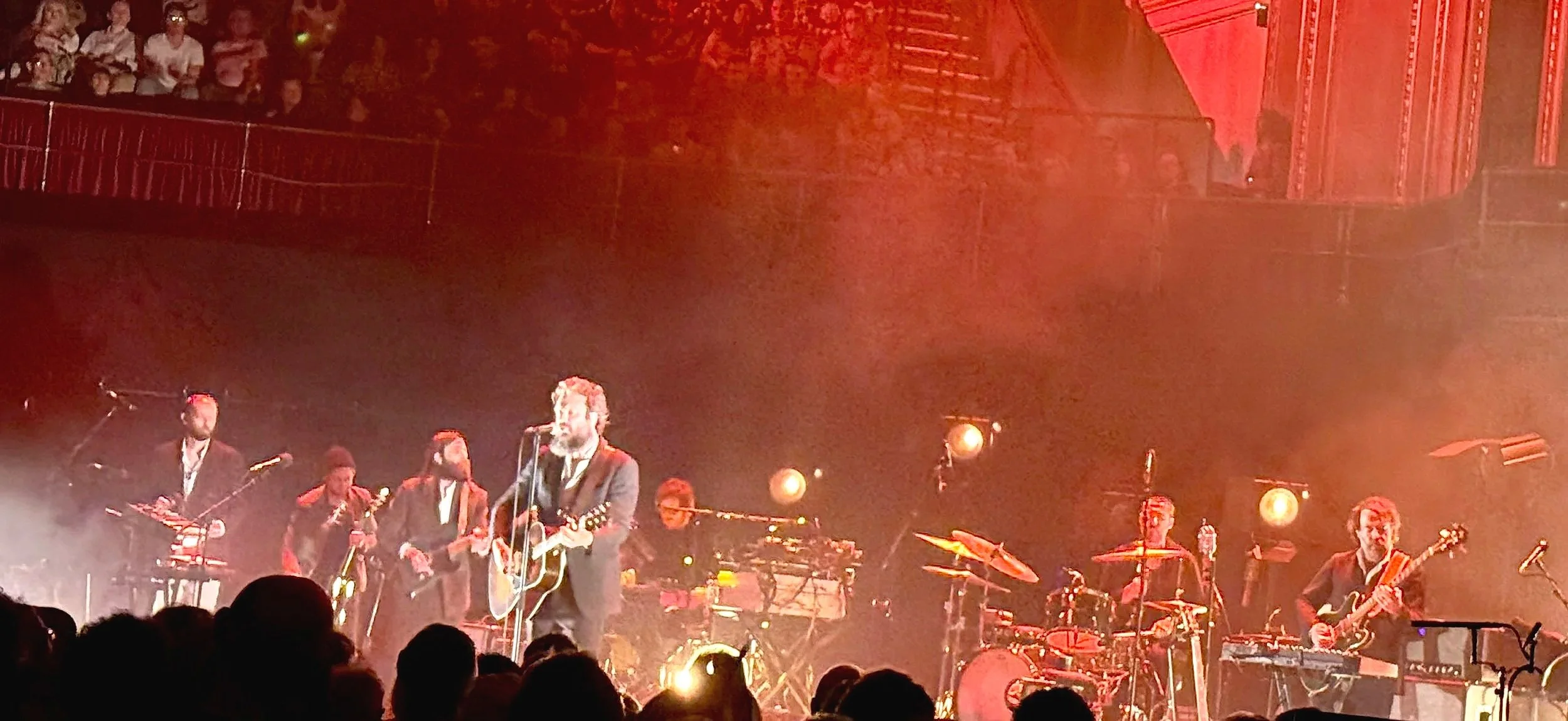 Father John Misty and his band London's Royal Albert Hall April 2025