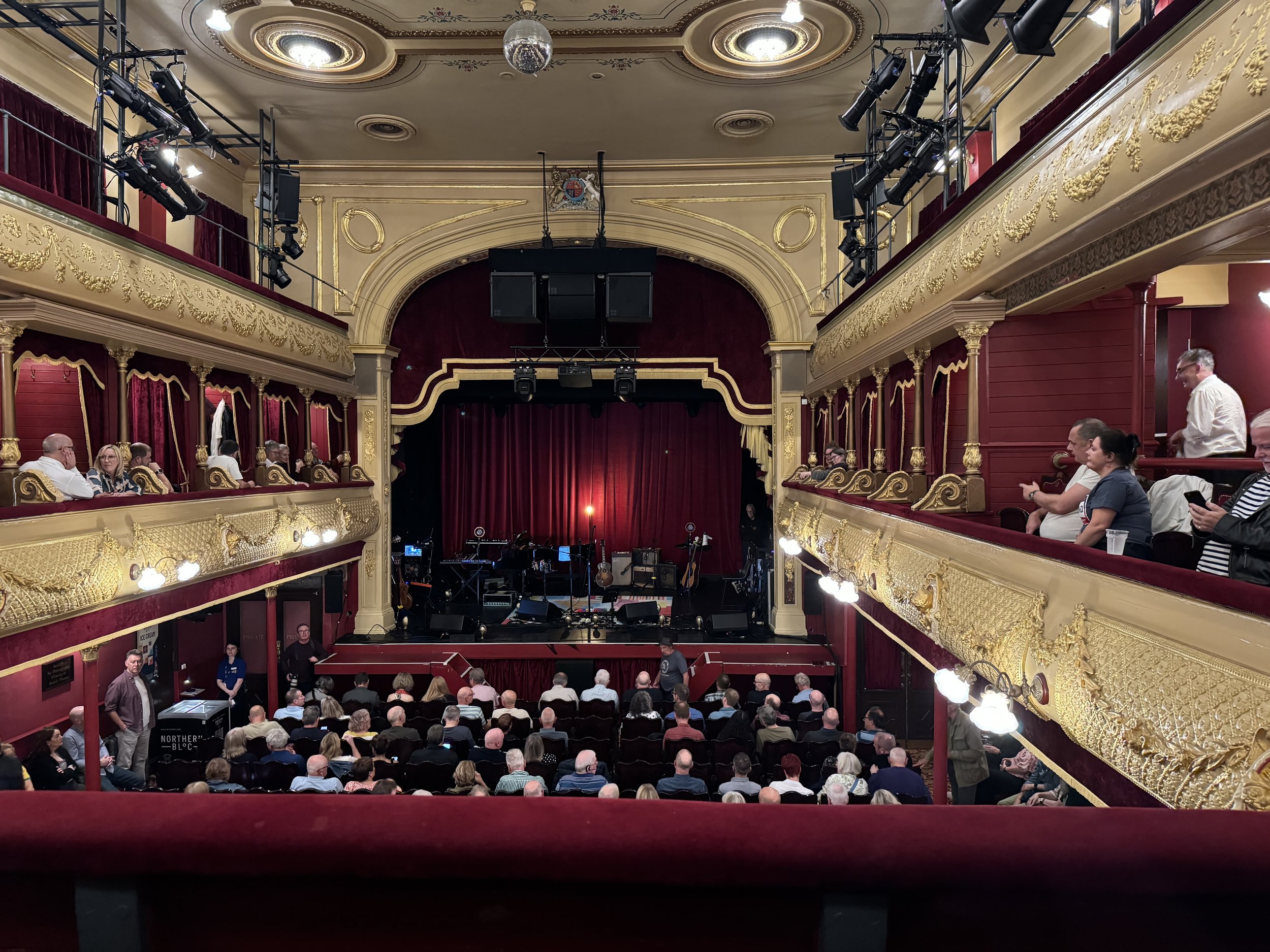 The Victorian splendour of City Varieties, Leeds for Elvis Costello's residency