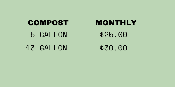Compost Pickup Service