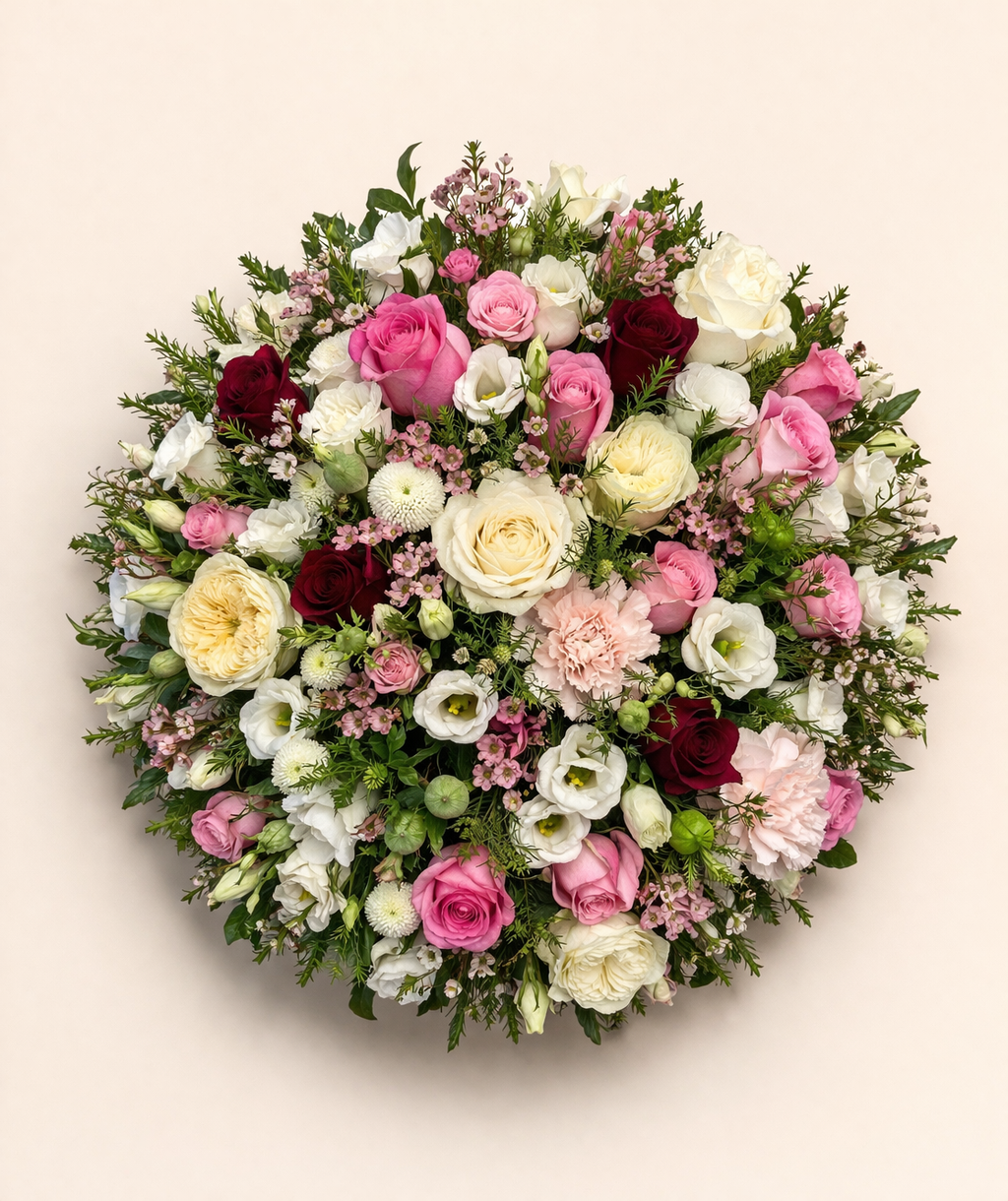 Mixed Posy Pad- pretty mix